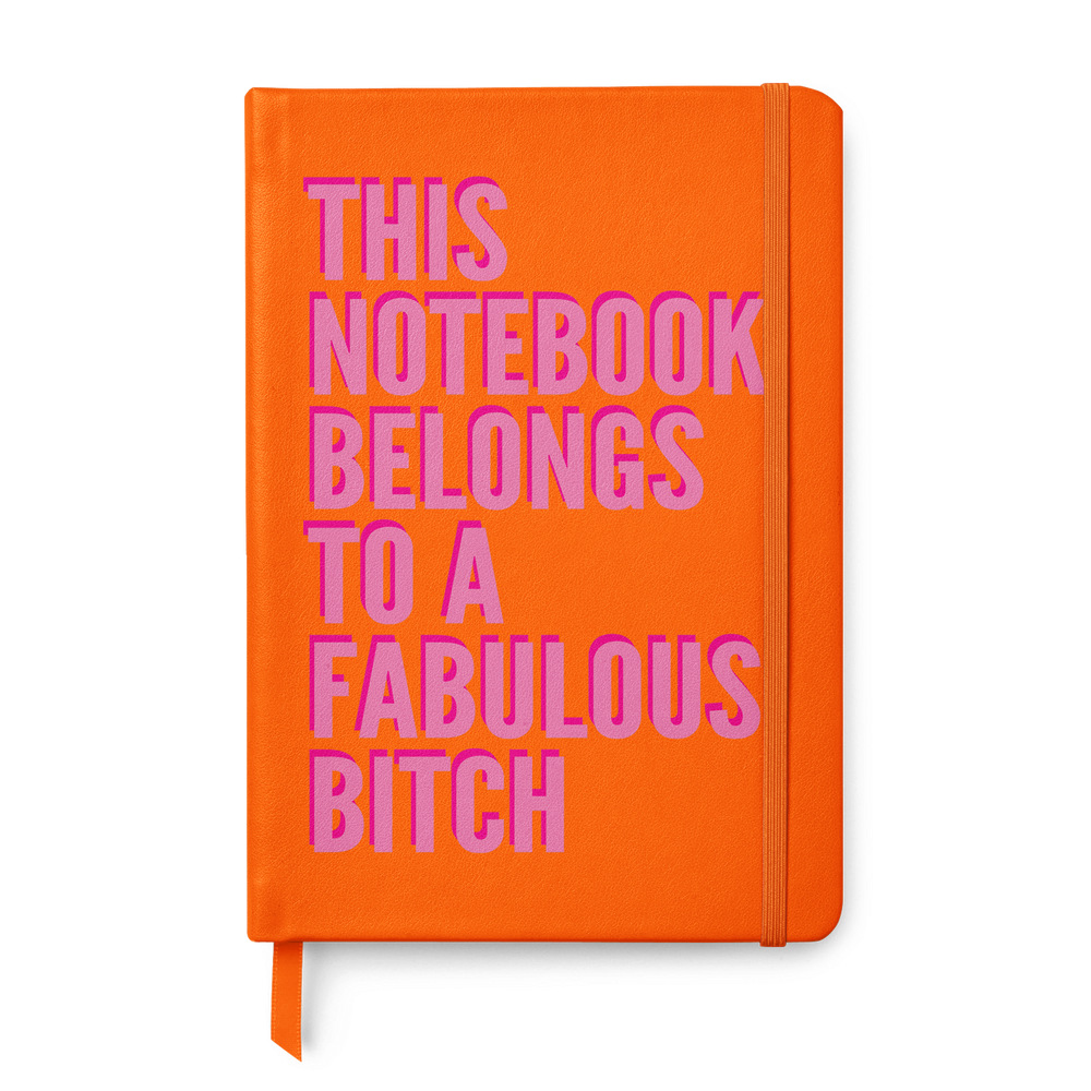 Fabulous Bitch Leather Style Notebook #1 image